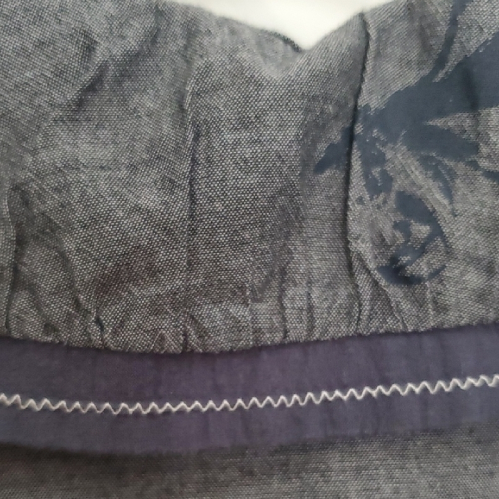 Coldwater Creek Women's Navy Floral Belted Blazer 10p - Picture 16 of 16